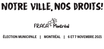 Plateforme de revendications communautaire pour les élections municipales