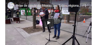 Prise de parole au rassemblement annuel contre les électrochocs